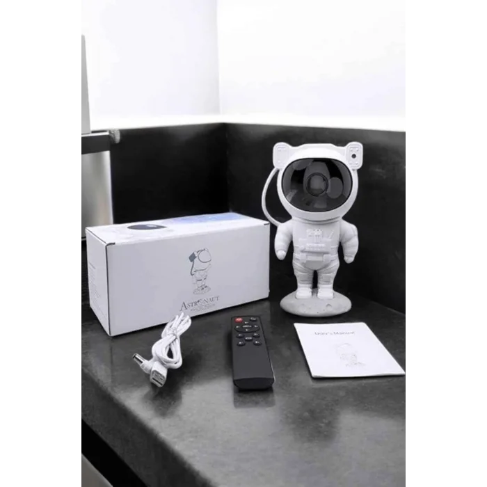 Astronot Görünümlü Projeksiyon Speaker Taşınabilir