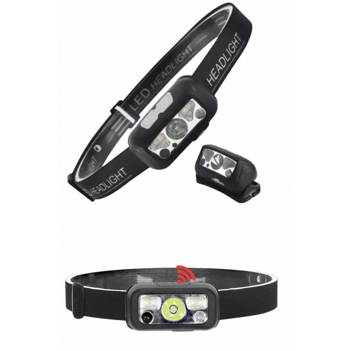 Ayarlanabilir Kafa Lambası Type-C Şarjlı Kompakt Kamp Lambası