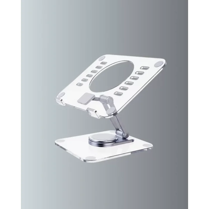 Ayarlanabilir Şeffaf Tablet Standı Kaymaz Silikon Tabanlı