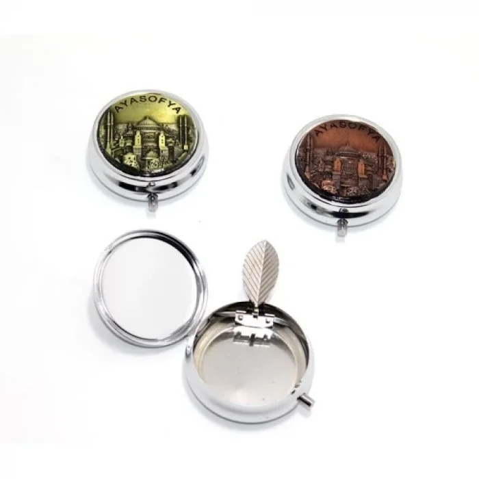 Ayasofya Kabartmalı Yöresel Tekli Küllük Kutusu