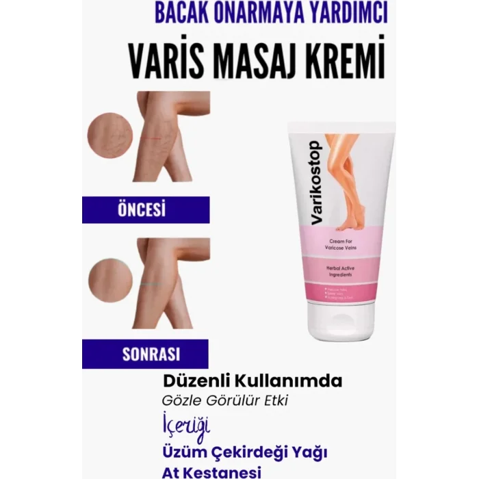 Bacak Varikostop Masaj Kremi 200 ml