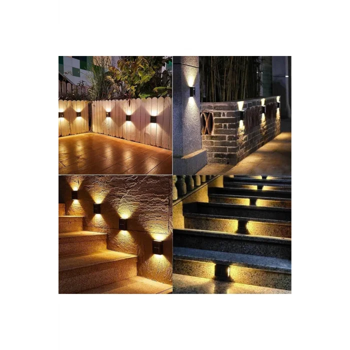 Bahçe Aydınlatması Solar Güneş Enerjili Dekoratik Led Işıklı Lamba