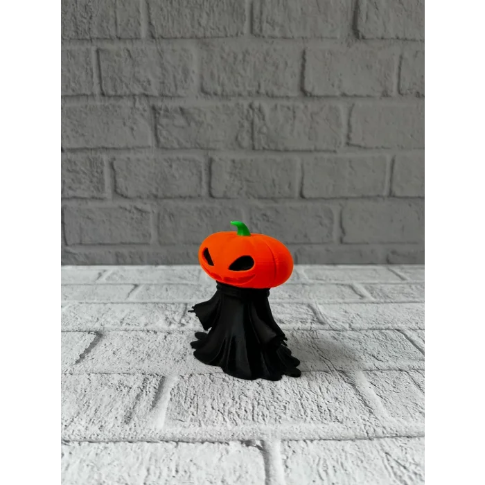 Balkabağı Figür 9cm Cadılar Bayramı Dekoratif Biblo