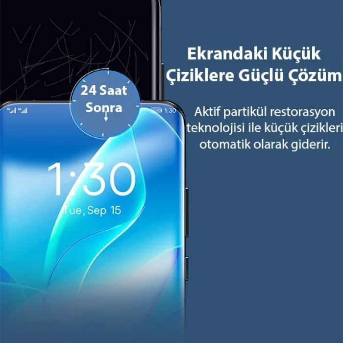 Baseus 0.15mm Honor 60 Kavisli Full Kaplama Nano Ekran Koruyucu-(5775)