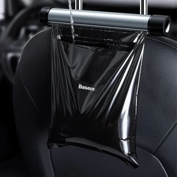 Baseus Clean Garbage Araç Arka Koltuk için Çöp Torbası + 40 Adet Torba-(5775)