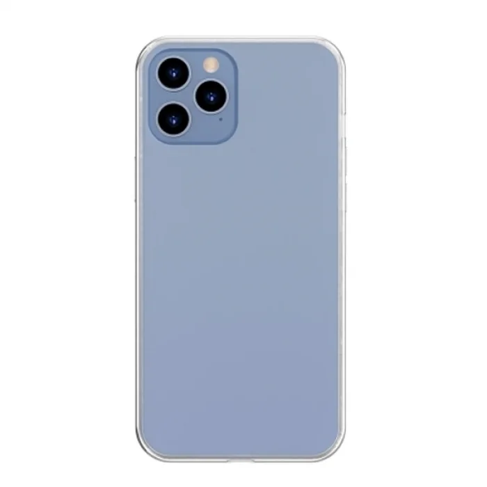 Baseus Frosted Glass iPhone 12 Pro Max 6.7inch Shockproof Koruyucu Kılıf-(5775)