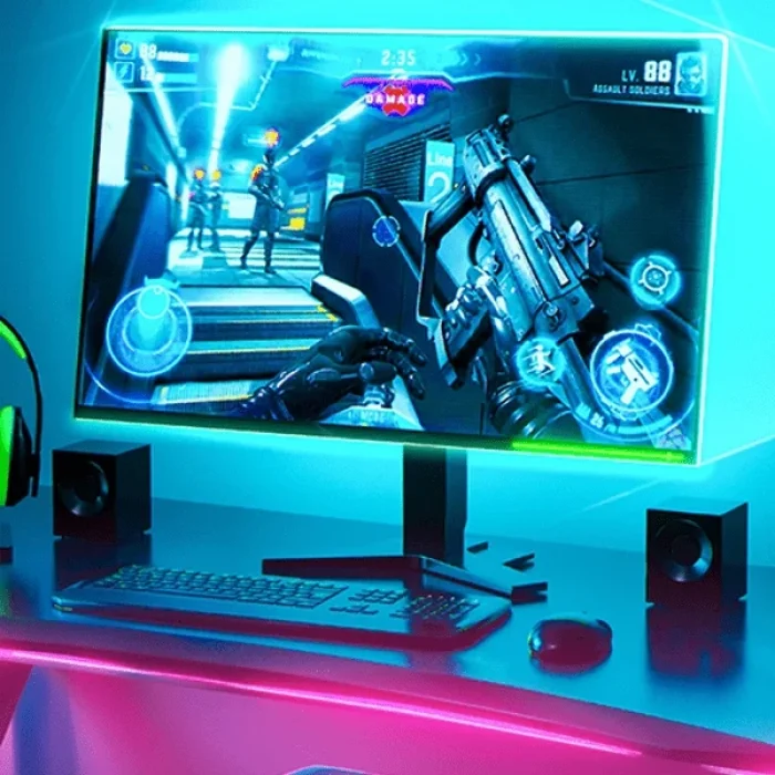 BASEUS Game Light RGB 5050 Esnek Oyuncu Pc LED Şerit Işık 5W15 m-(5775)