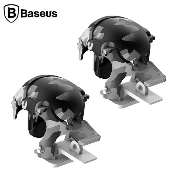 Baseus Gamo GA03 Gamepad Oyun Ateşleyici Tetik/ Level 3 Helmet PUBG Gadget-(5775)