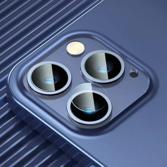 Baseus iPhone 12 Pro 6.1-Pro max 6.7 Tempered Kamera Lens Koruma Camı 2Set-(5775)
