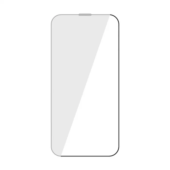 Baseus iPhone 14 Plus/13 Pro Max 6.7 0.3mm Full Koruma Tempered Cam Ekran Koruyucu 2 Adet Set-(5775)
