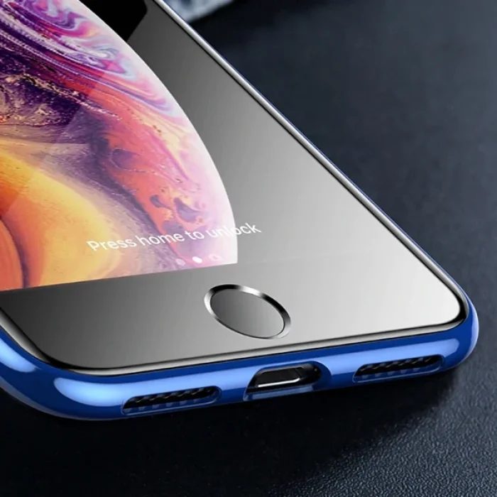 Baseus İPhone 8 Plus 7 Plus 6S-6Plus 3D 023mm Full Kırılmaz Cam Ekran Koruyucu-(5775)
