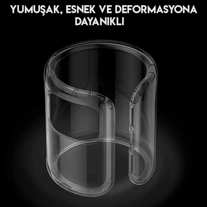 Baseus Safety Airbags İPhone 11 Pro Max Şeffaf Darbe Emici Slikon Kılıf-(5775)