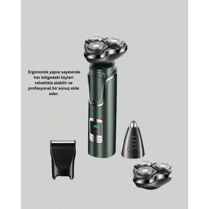Başlıklı Şarjlı Tıraş ve Bakım Cihazı