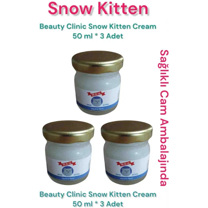Beauty Clinic Snow Kitten Krem 3 Adet 50 gr