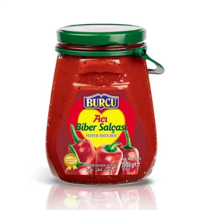 Biber Salça Acı 1500gr Cam 1 Adet
