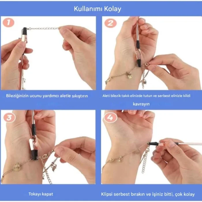 Bileklik Takma Yardımcı Aparatı