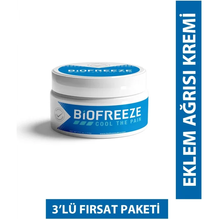 Biofreeze Kremi 3 Adet