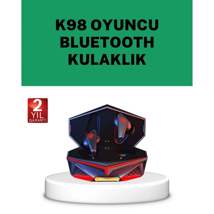 Bluetooth 5.0 Kablosuz Kulaklık Uzun Pil Ömürlü