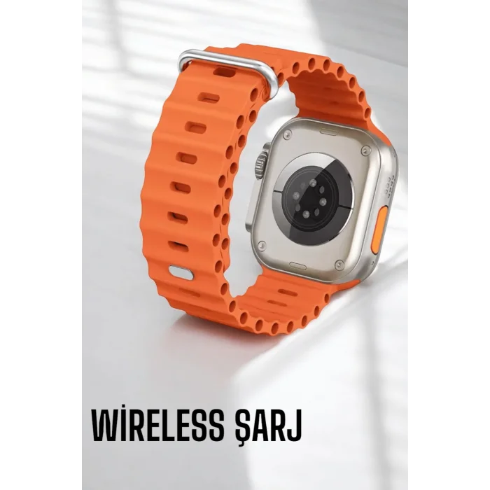 Bluetooth Bağlantılı Nabız Kan Basıncı Oksijen Ölçer Akıllı Saat