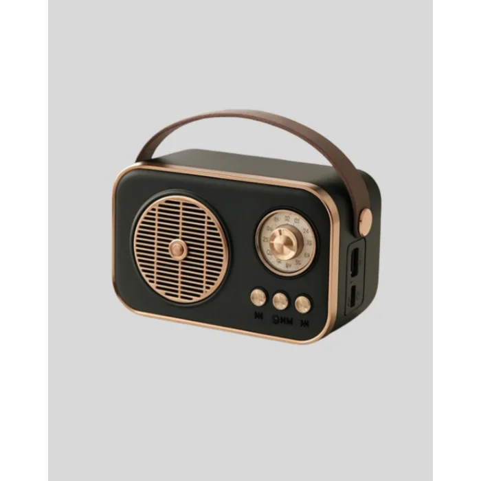 Bluetooth’lu Retro Radyo – FM Destekli Nostaljik Hoparlör