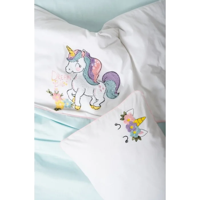 Box Punch Nakışlı Bebek Nevresim Takımı Dolly