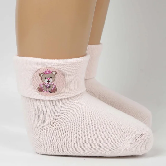  Bukre Aks Kız Bebek Soket Çorap K46292 (ADET FİYATIDIR)