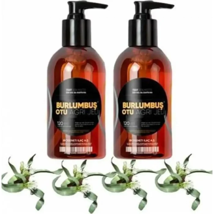 Burlumbuş Otu Vücut Masaj Jeli 120 ml 2 Adet