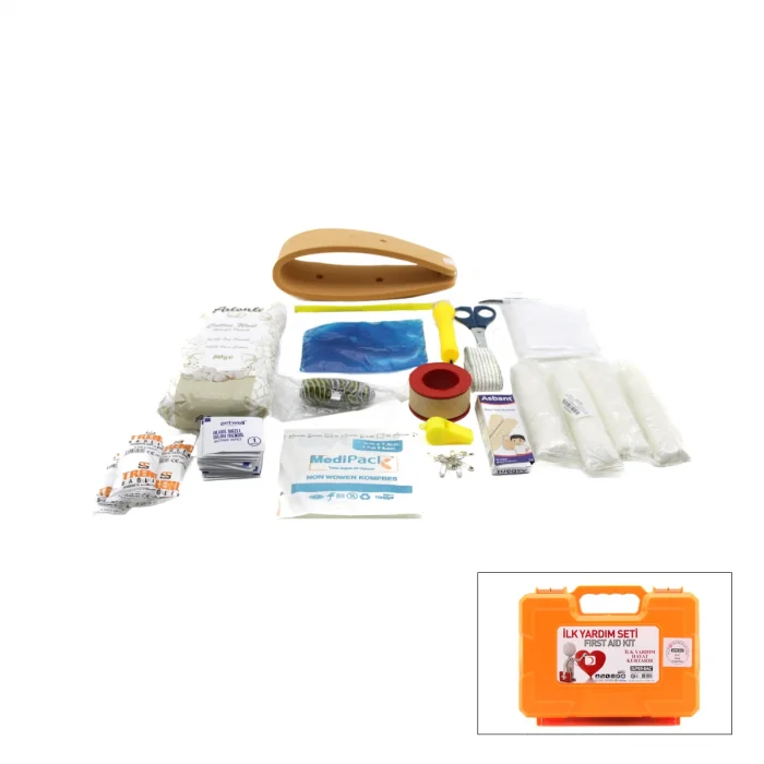 Büyük İlk Yardım Seti (Plastik Çantalı)