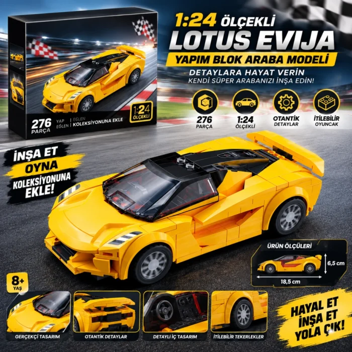 C55044W LOUS 276 PARÇA BLOCK OYUNCAK