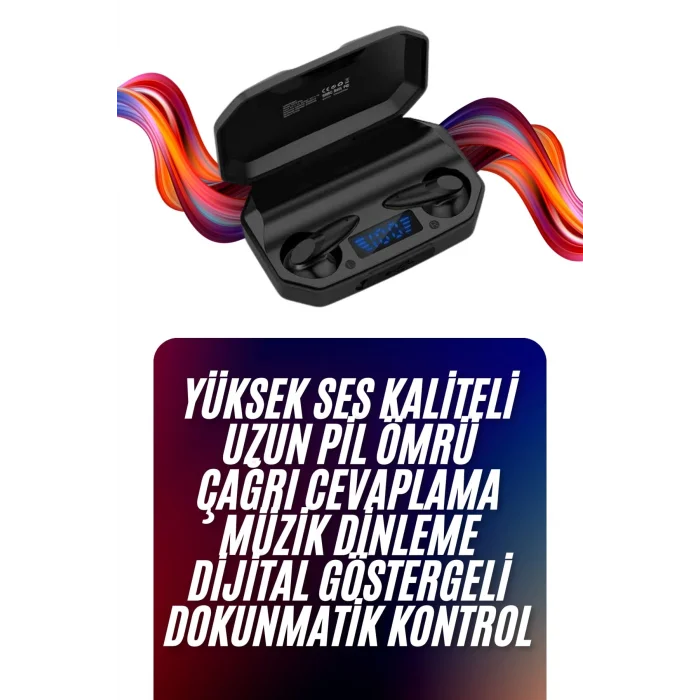 Çağrı Cevaplayabilen Akıllı Saat 5.2 Bluetooth Bağlantılı Gaming Kulaklık