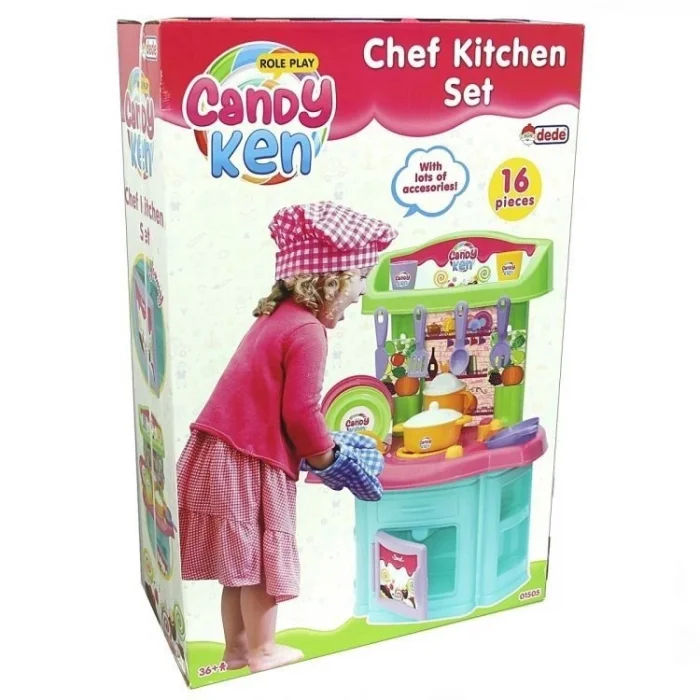 Candy Ken Şef Mutfak Seti - 01505-G887
