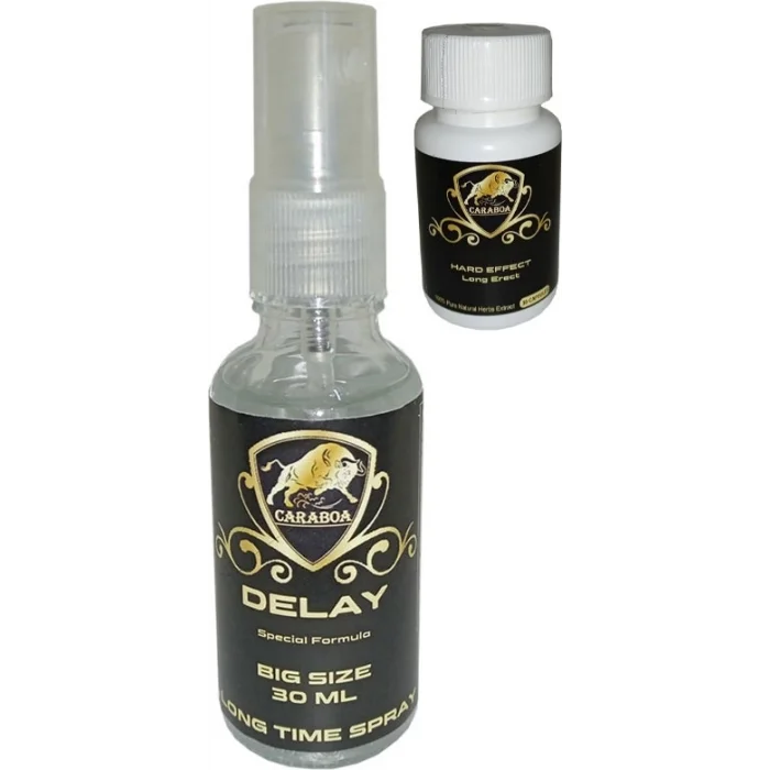 Caraboa Erkekler Için Delayspray + Caraboa Performanshapı