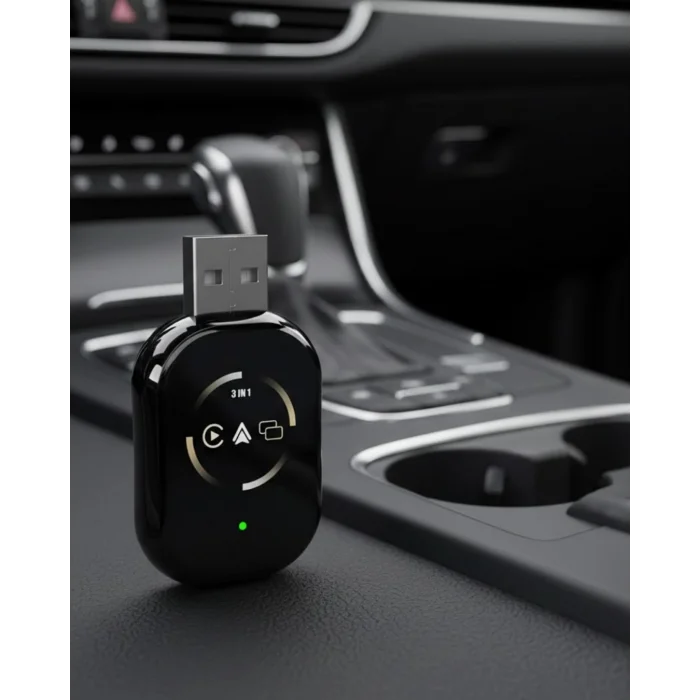 CarPlay Destekli Araçlar İçin Kablosuz Android Auto Dönüştürücü