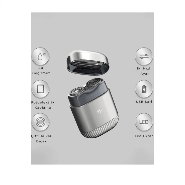 Cb-s2 Tıraş Makinesi - Gümüş