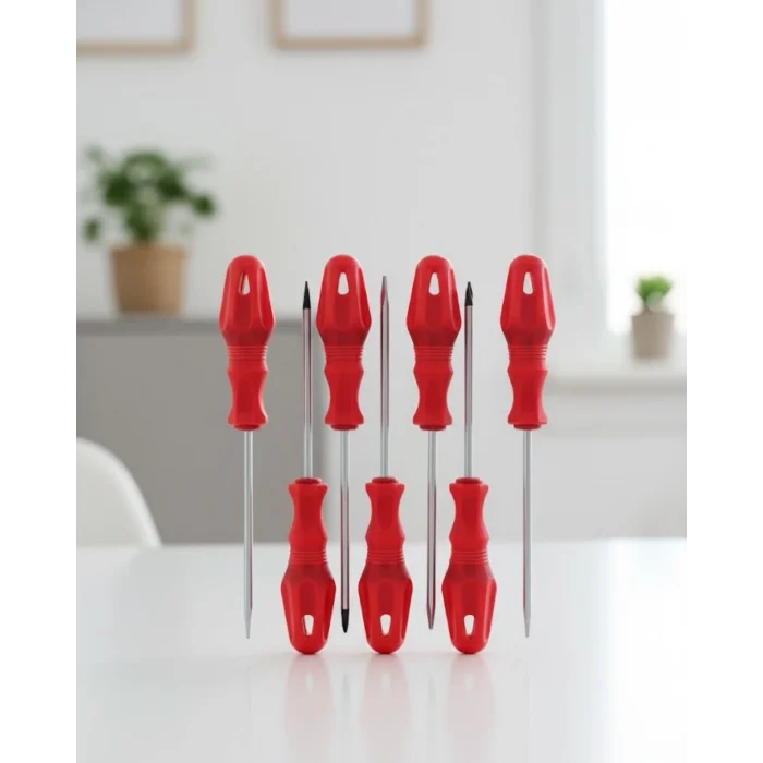 Çeşitli Vidalama İşleri İçin 7li Tornavida Takımı