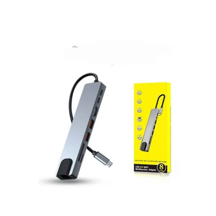 Çevirici Dönüştürücü Adaptör Macbook 3 In 1 Type-C To Hdmı USB 3.0