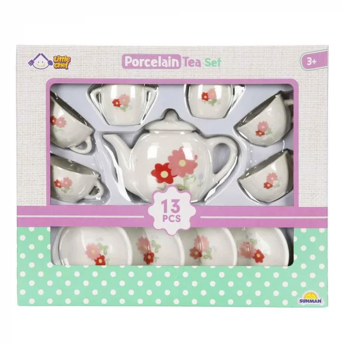 CH1501 PORSELEN ÇAY TAKIMI 13 PARÇA -SUN