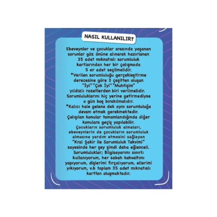 CHV-102049 SORUMLULUK TAKVİMİ