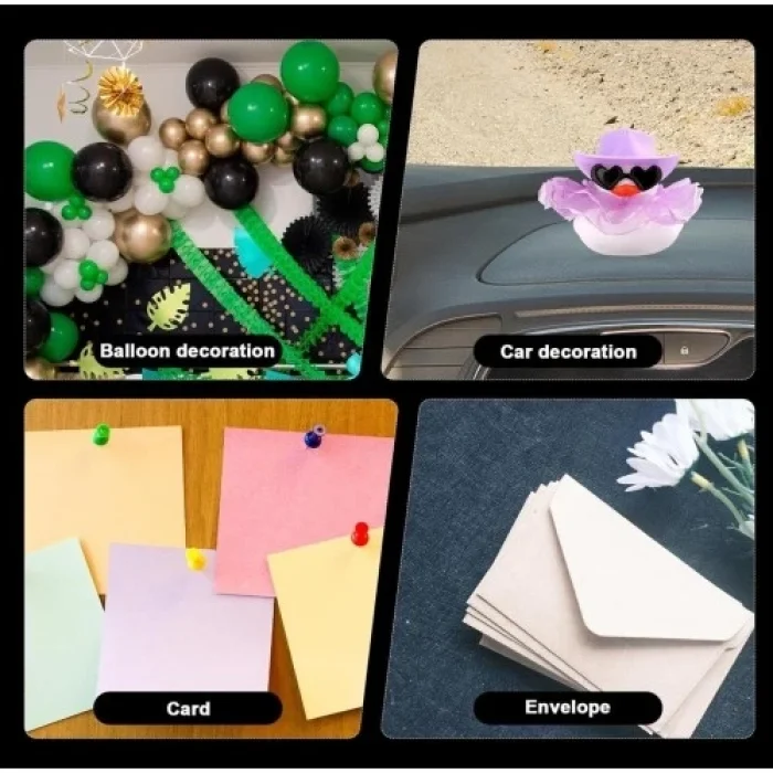 Çift Taraflı Yuvarlak Montaj Macunu 420 Adet