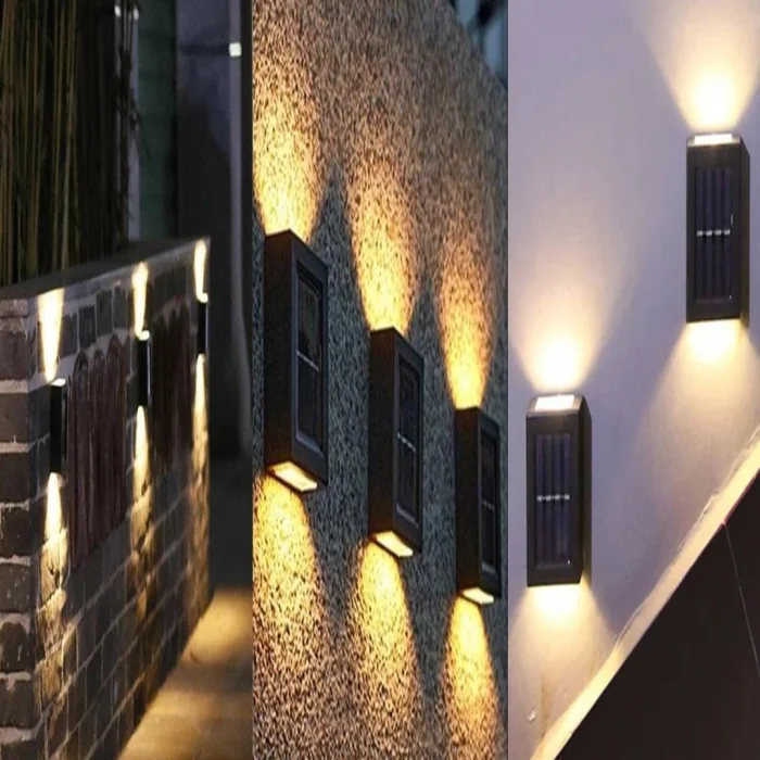 Çift Yönlü Sensörlü Modern Bahçe Ve Duvar Led,