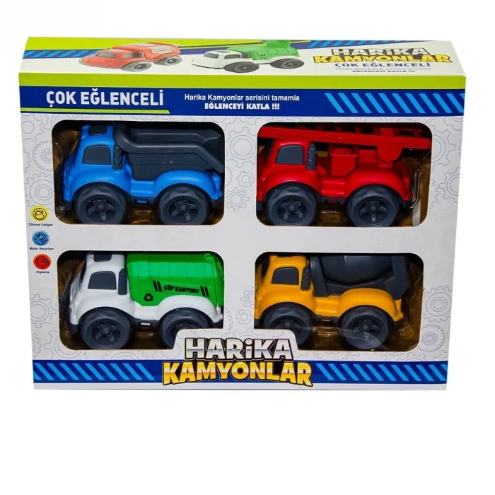 CNM20 4lü Kutulu Harika Kamyonlar 30