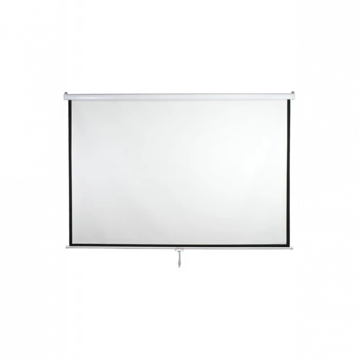 Codegen AX-20 STORLU PROJEKSİYON PERDESİ 200x200 (Arkası Siyah Fonlu - Duvar/Tavan Asılabilir)