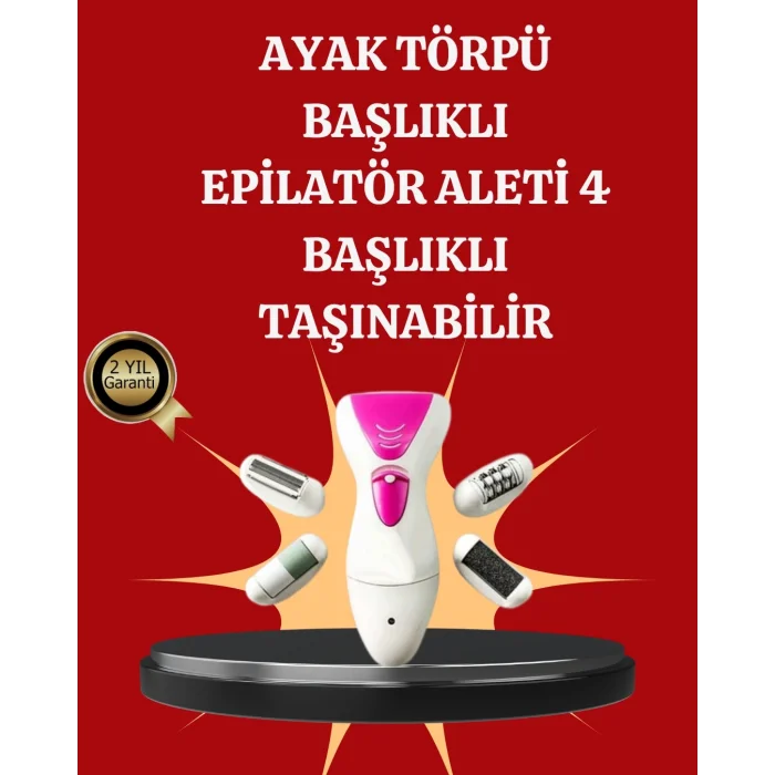 Çok Amaçlı Kadın Bakım Seti Epilasyon ve Törpü