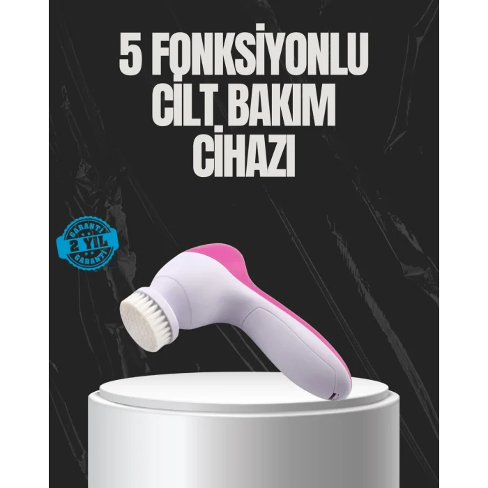 Çok Fonksiyonlu Elektrikli Yüz Bakım Fırçası