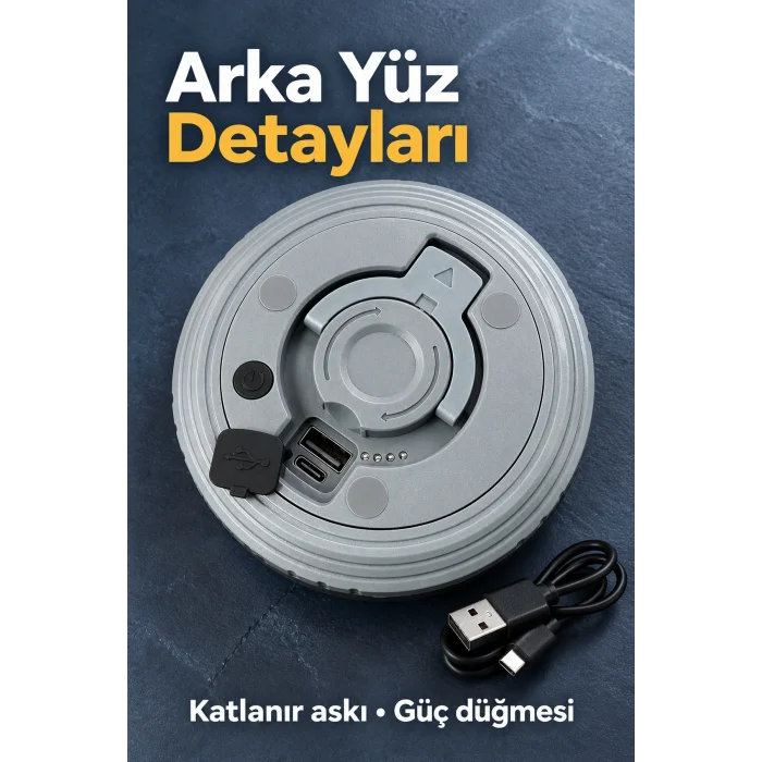 Çok Modlu Kamp Aydınlatması ve LED Şerit Işık