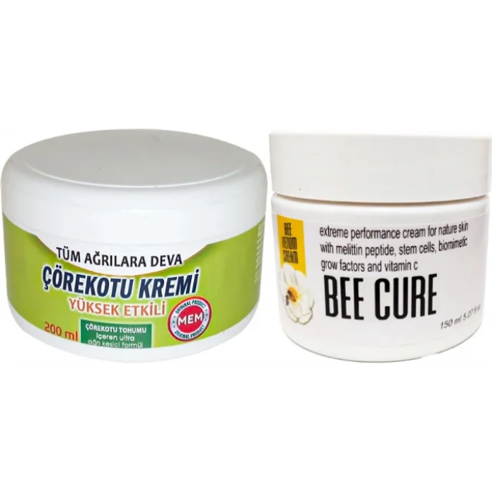 Çörek Otu Kremi Green Box 200 ml + Beecure 150 ml Krem / Krem Seti