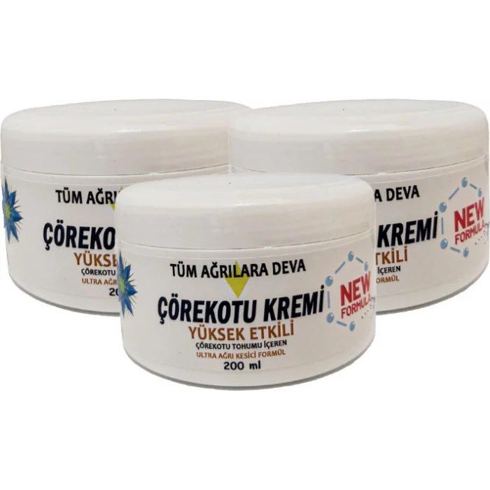 Corex Çörek Otu Kremi White Box 200 ml Kremi 3 Adet