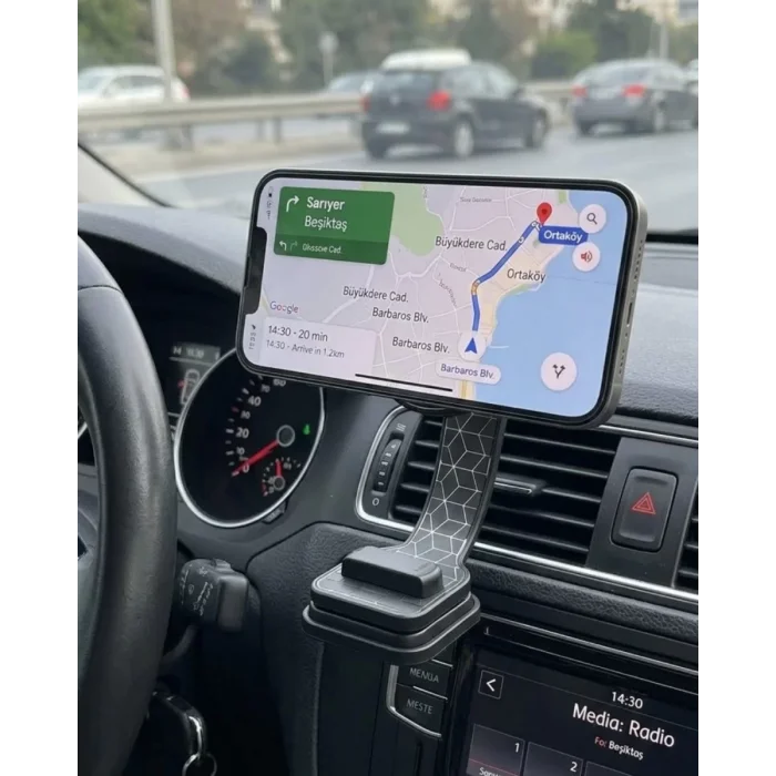 Dashboard Manyetik Telefon Tutucu Ayarlanabilir Telefon Standı