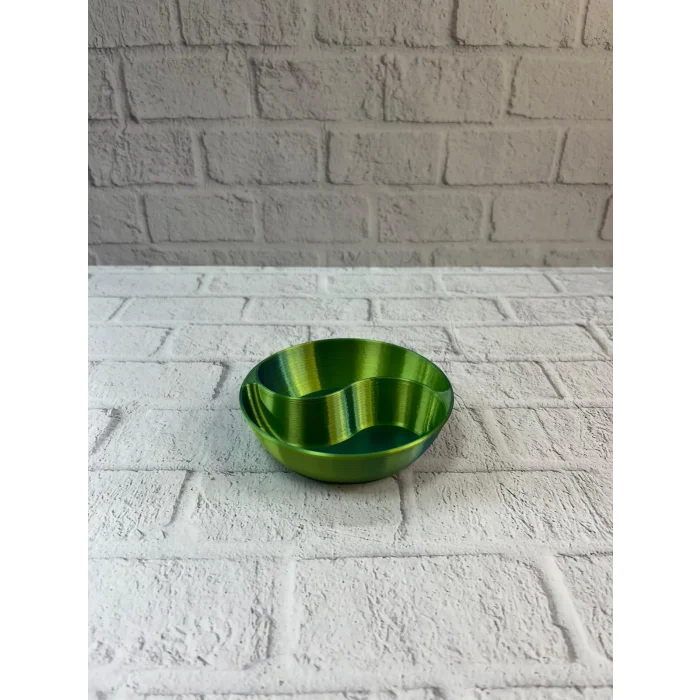 Dekoratif Yeşil Çerezlik Kase 4’lü Set 3x12 cm