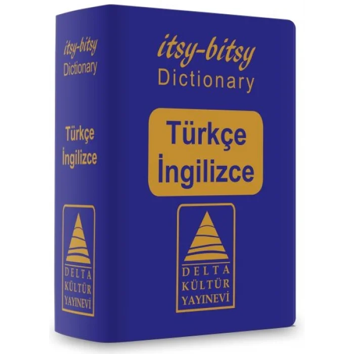 Delta Kültür Türkçe - İngilizce Mini Sözlük